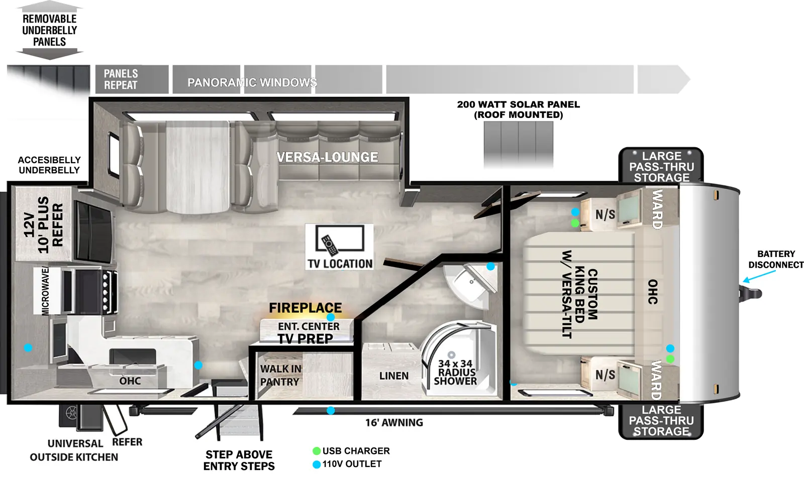 Salem T25RKE - DSO Floorplan
